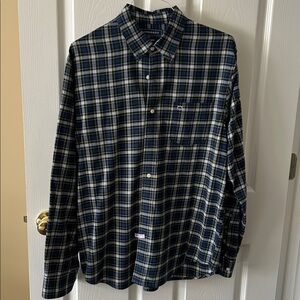 Crown & Ivy Classic Fit Long Sleeve Button Up Mens sz Large